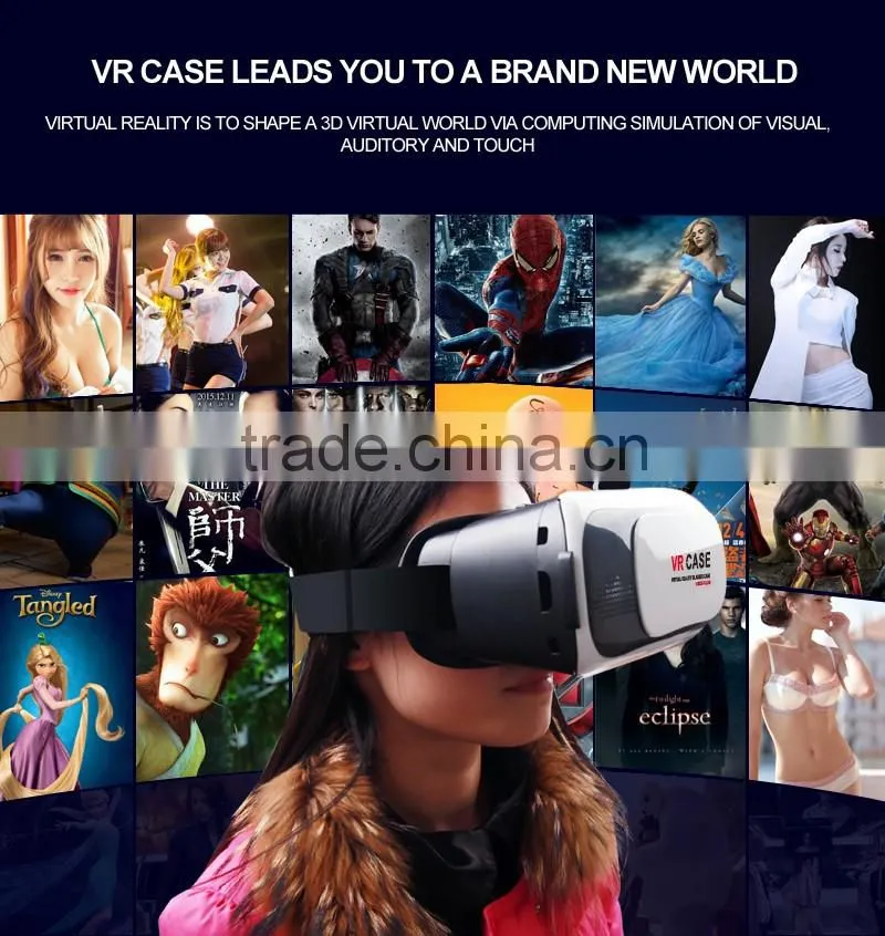 High Quality 3d VR Glasses Virtual Reality vr Box 3D Glasses