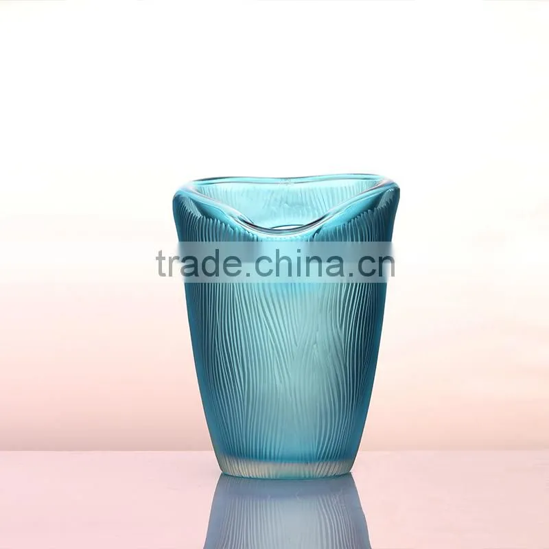 Glass Promotion Modern Vase Colour Decor Cheap