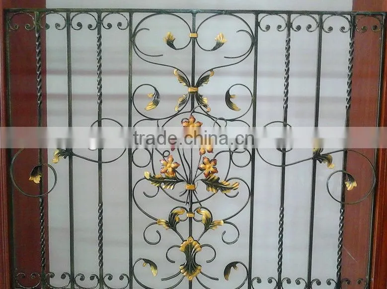 Top-selling hand forged iron fence for window