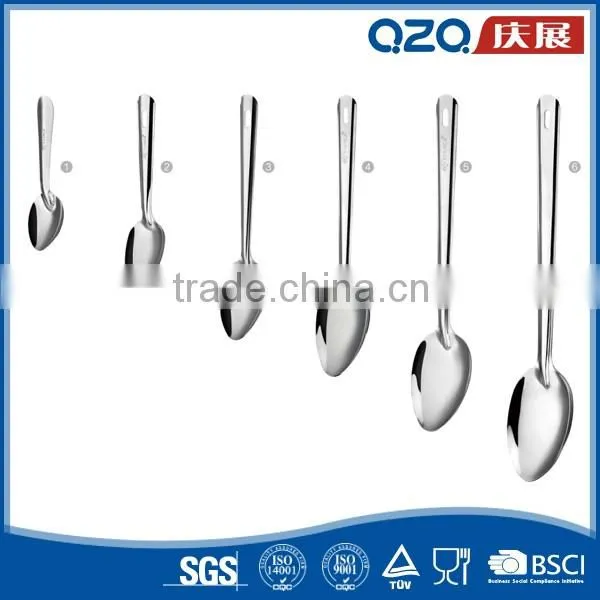High-performance 410 serving spoon stainless names of kitchen tools
