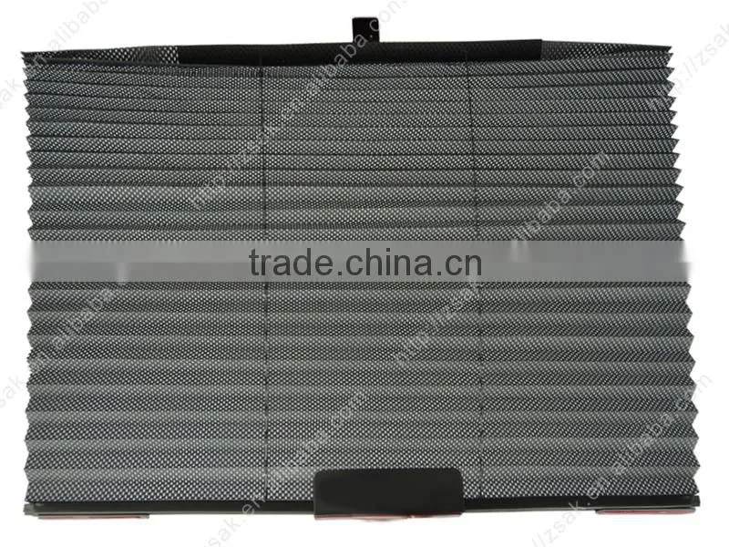 UV CUT 2 Pieces Pleats Sunshade Curtian