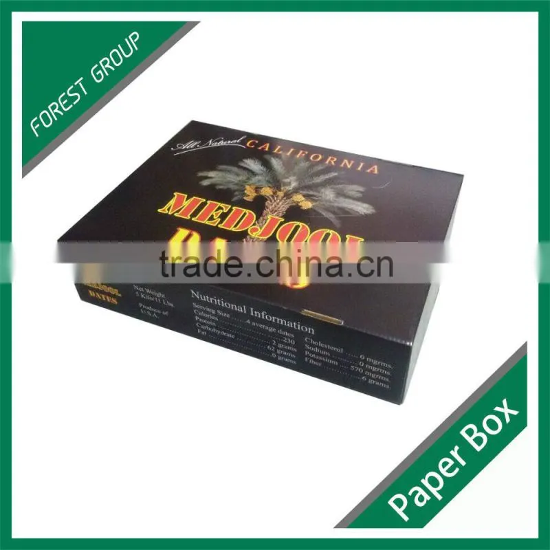 CORRUGATED PACKING BOX FOR DATES PACKAGING MOVING BOX FOR FRUIT SHPPING WHOLESALE