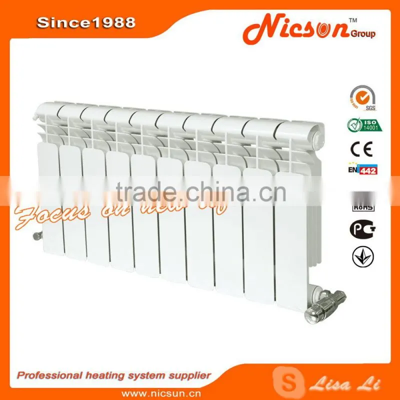 Sanitary 2014 new aluminium steel radiator bimetal radiator