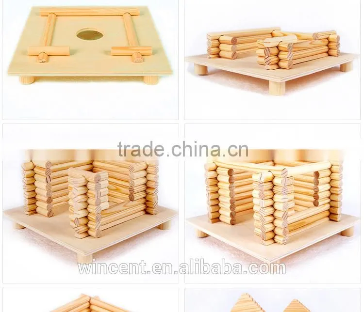 Kid's DIY Wooden Puzzle Piggy Bank House