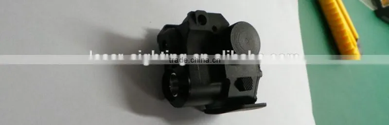 The Smallest Laser gun sight with three laser colors adjustable,red,green or infrared used for glock type and rifle guns