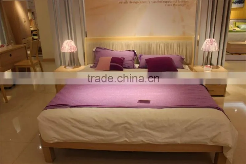 2016 modern wooden leather headboard melamine mdf panle bedroom furniture in bedroom sets
