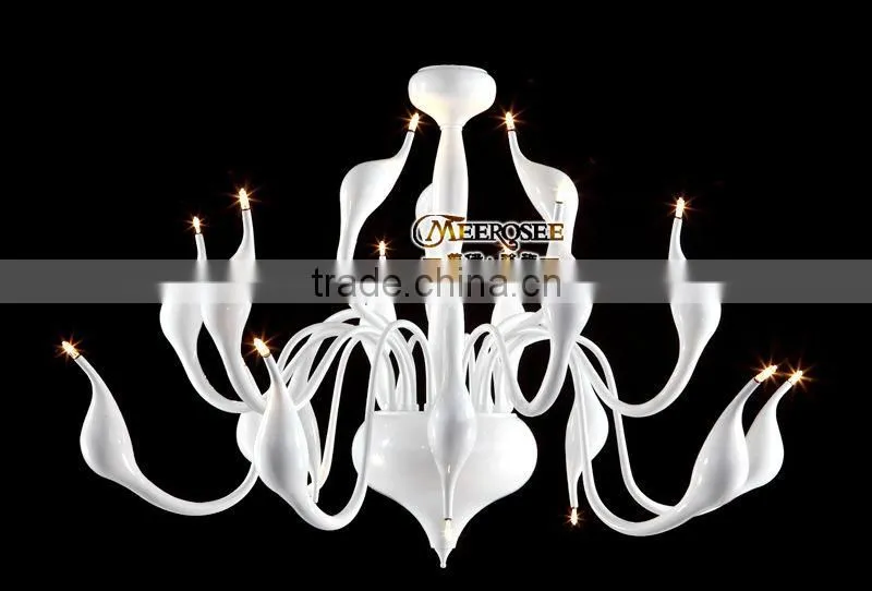 2013 Modern Metal Swan Chandelier Pendant Lighting SW L18