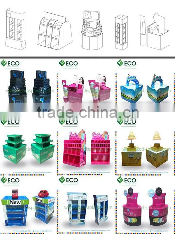 Point of purchase School bus POP displays, cardboard displays