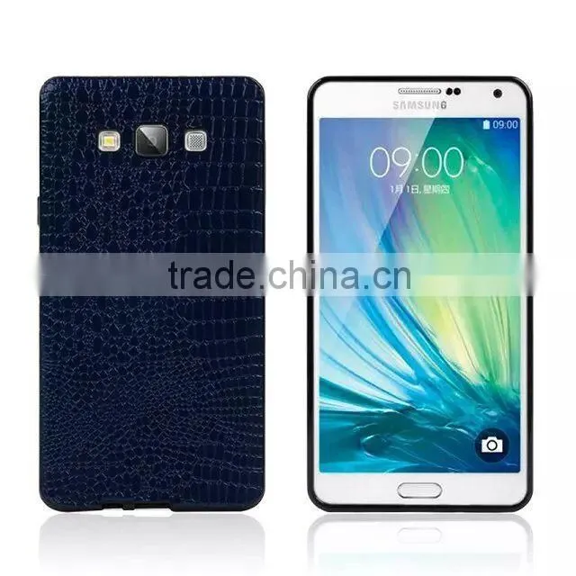 Best selling case , special wild pattern PU alligator case for samsung galaxy A5