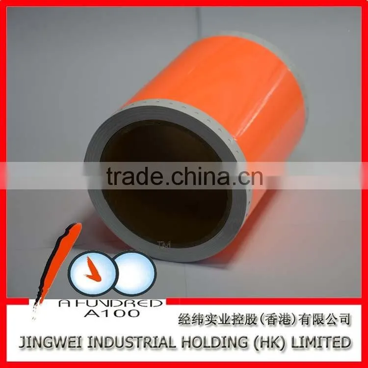 Orange PVC label 100% compatible for MAX Bepop printer PM-100A CPM-100HC SL-S118N