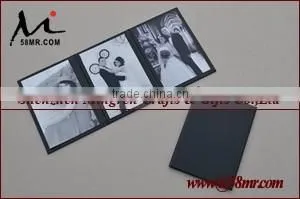 Mini Leather Peel and Stick Photo Album Holder Folio