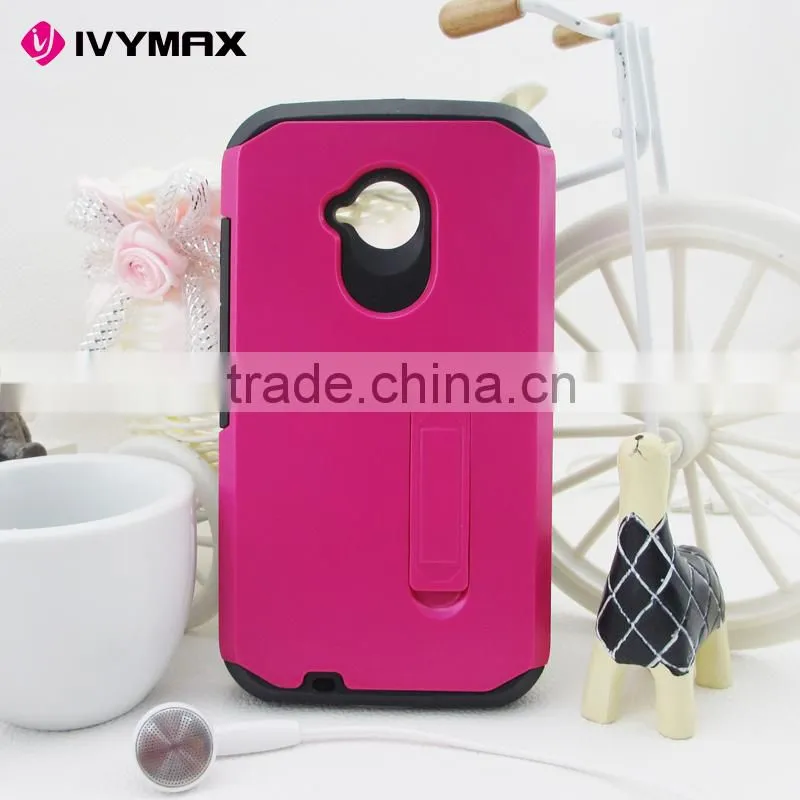 White color mobile case for motorola e2 cell phone accessories