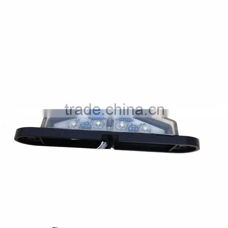 Super Bright 10-30V motorcycle license plate led lights