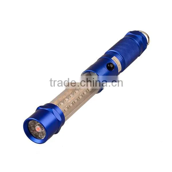 AAA Bettery 16+8 LEDS + 1 Laser Aluminum working light with Magnet