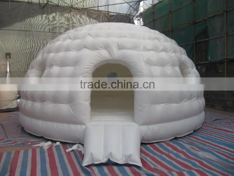 popular projection giant inflatable dome inflatable party tent big inflatable tent inflatable double-layer tent for sale