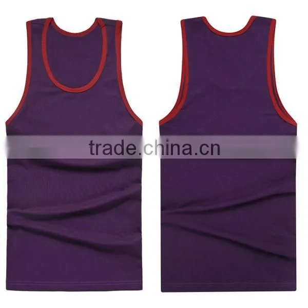 Hot Sale! 2014 New Fashion Design Casual Blank Blank Man Vest (lyt-04000195)
