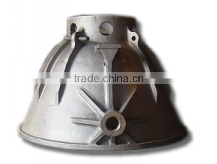 Cast slag pot