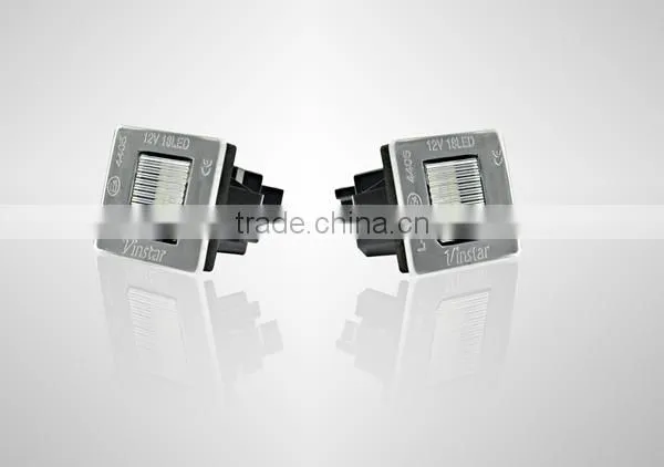 2015 New mercede spare parts led license plate lamp for Ben.z W176 X166 W156 X156