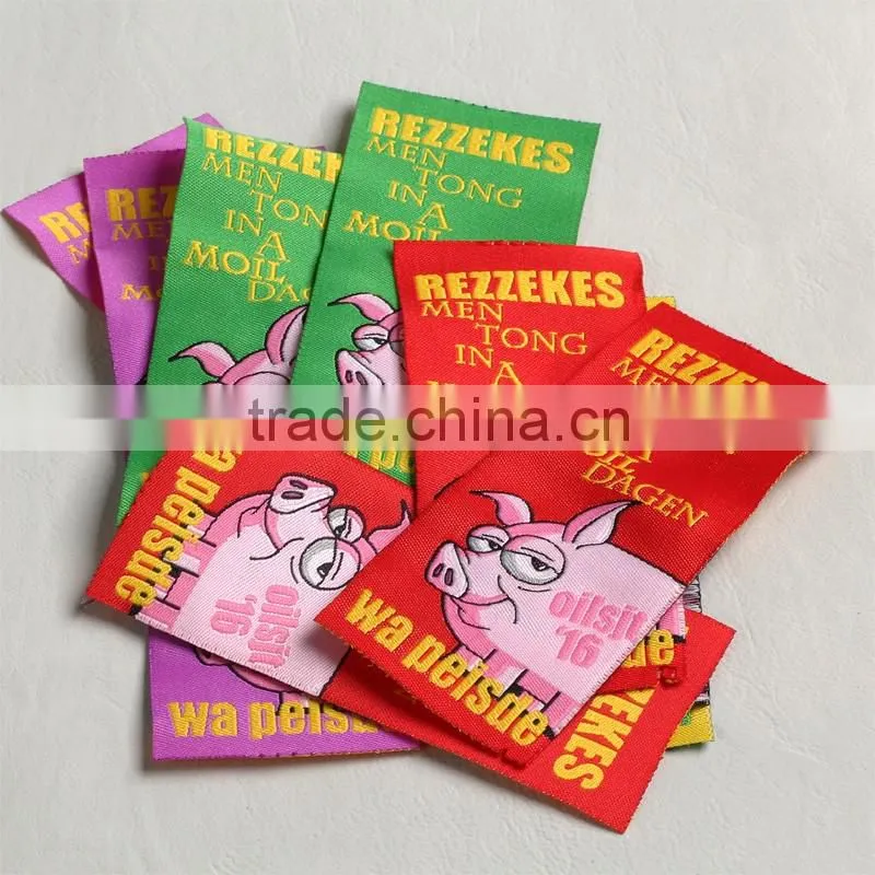 cute pig fabric tag for Wedding blanket