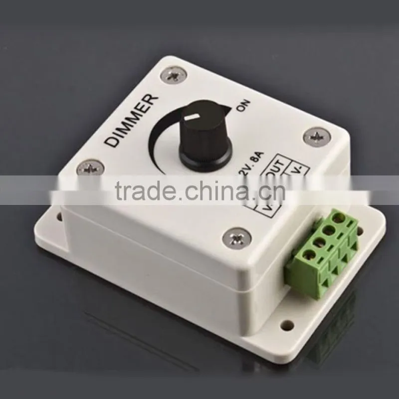 LED Light Touch Dimmer Brightness Adjustable Control 8A DC 12V-24V LED Strip Light max 192w