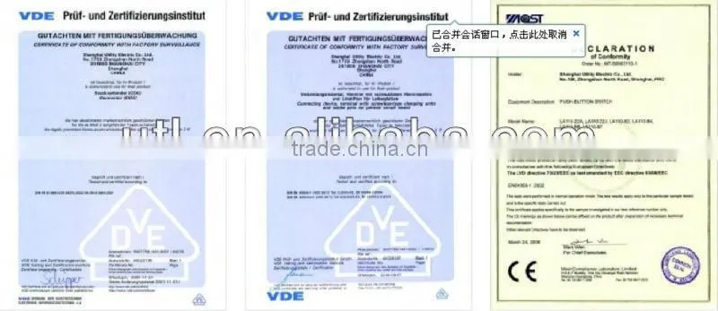 New AD108-22W-D 380V Circuit Breaker Indicator Light
