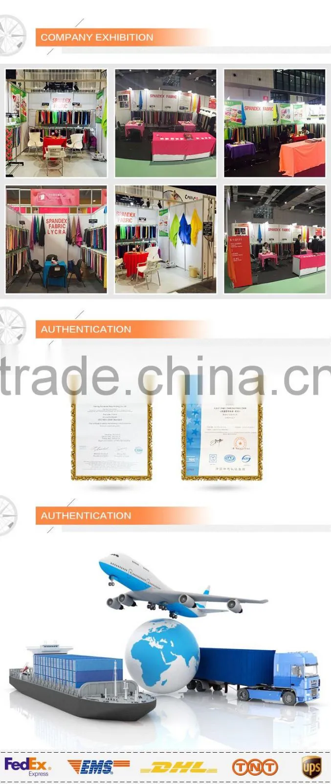 Cheap high quality woven polyester satin fabric wholesale