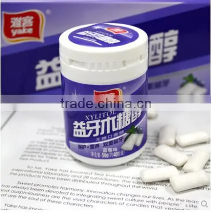 56g Yiya chewing gum with vitamin C