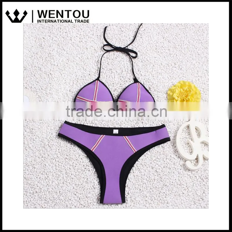 New Arrival Women Colorful Sexy Spa Bikini Swimsuit