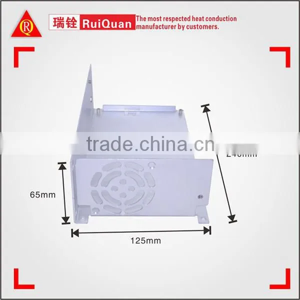Die casting aluminum led light enclosure heat sink