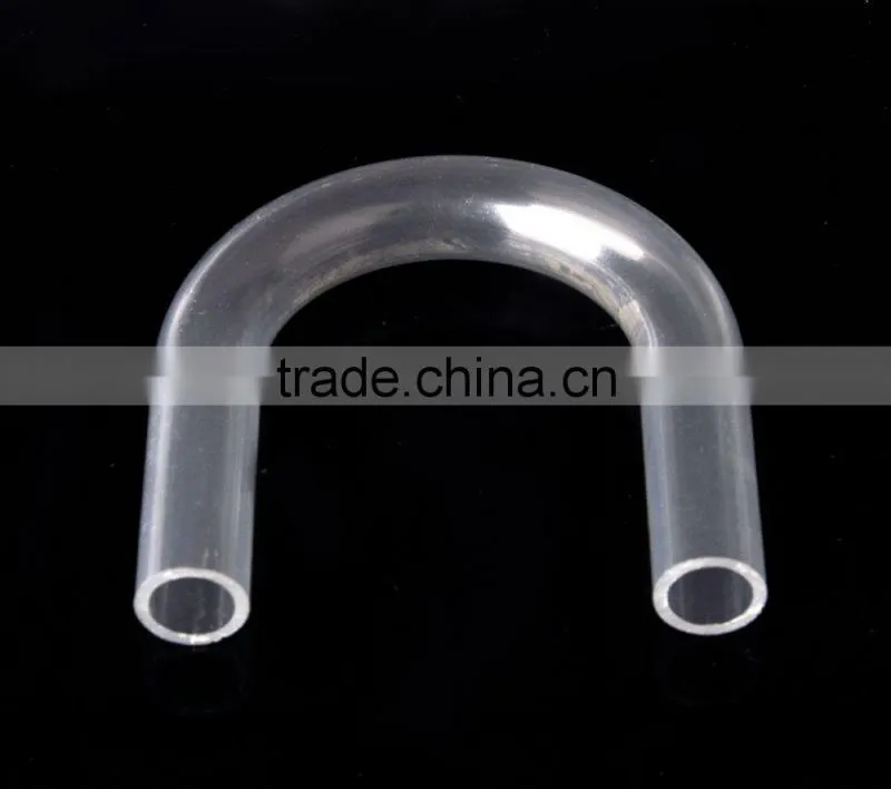 Transparent Hard PVC Plastic U Shape Water Pipe for Equipment