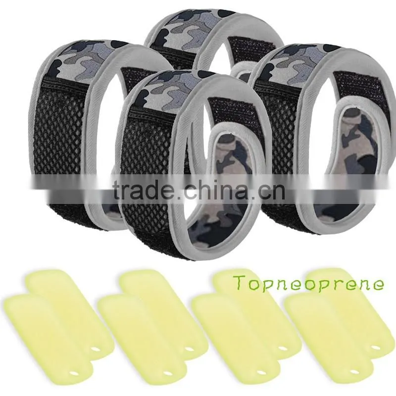 Neoprene mosquito repellent bracelet