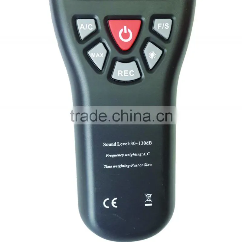 USB data recording sound level meter test and control 30~130dB