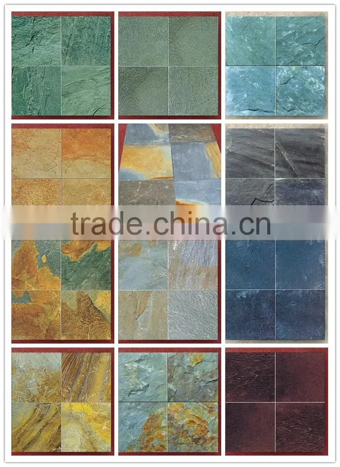 slate pieces,slate for roofing price, bothroom decoration