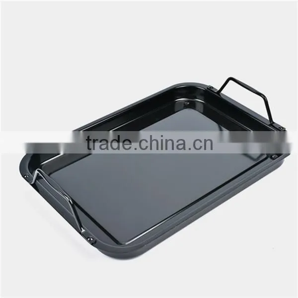 Household kitchen non-stick coating microwave pizza tray