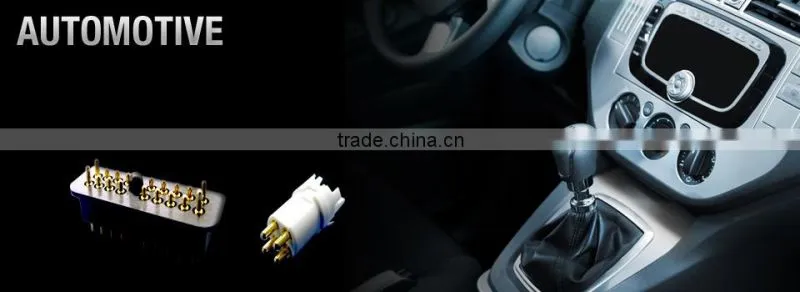 SMT waterproof connector female terminal battery contact pogo pin connector