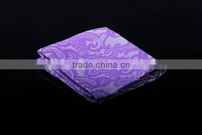 Custom hotsale printed polyester pocket square