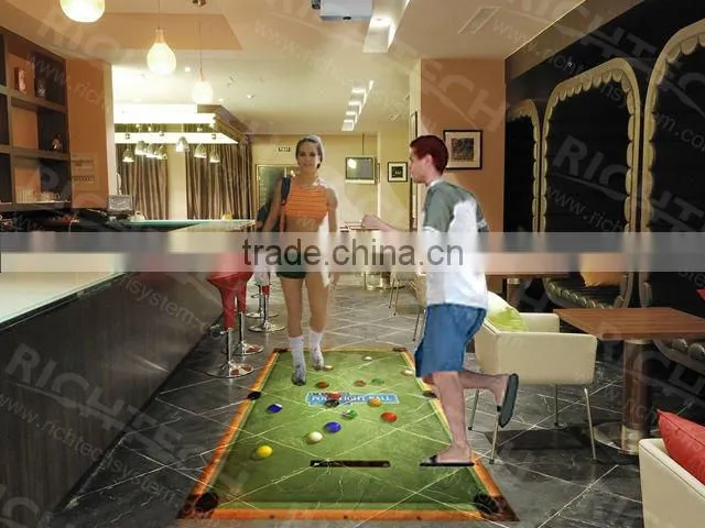 Hot Sale! RichTech interactive outdoor wall projectors interactive floor system for display