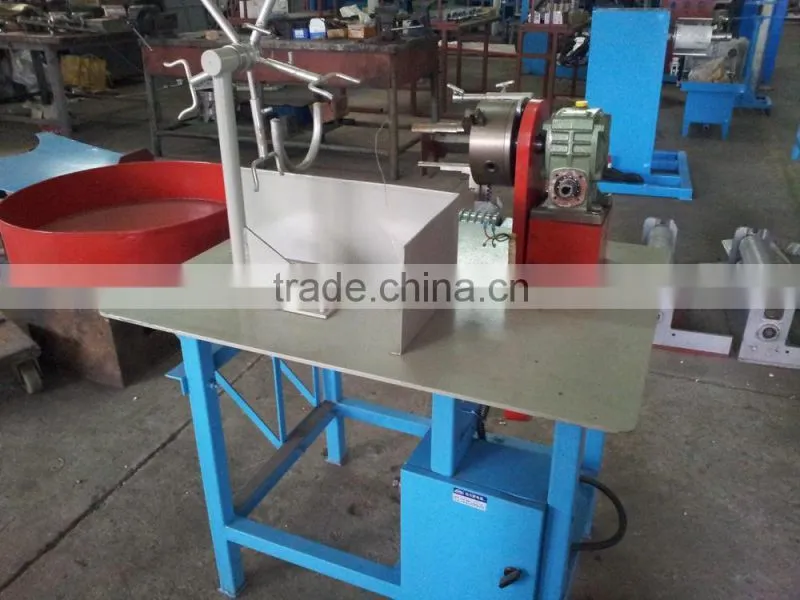 Electric fire hose binding machine