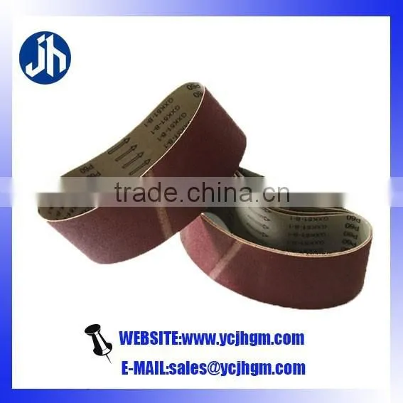 sanding belts for sanding machine metal and wood sanding belt abrasive belt