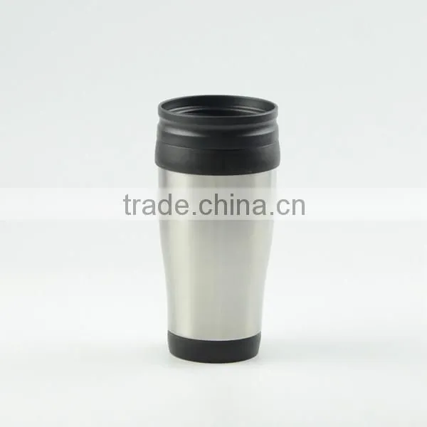 steel 16oz coffee mug with lid