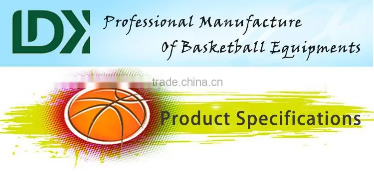 Height Adjustable inground basketball hoop