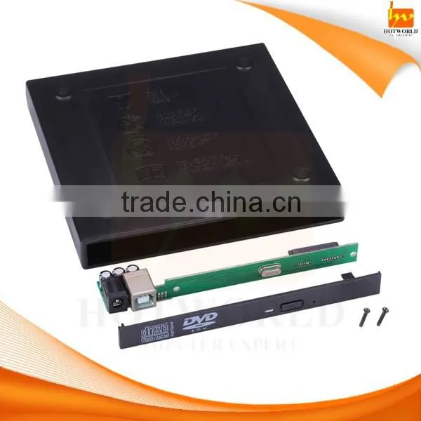 USB2.0 SATA laptop DVD RW Disk External DVD RW Case