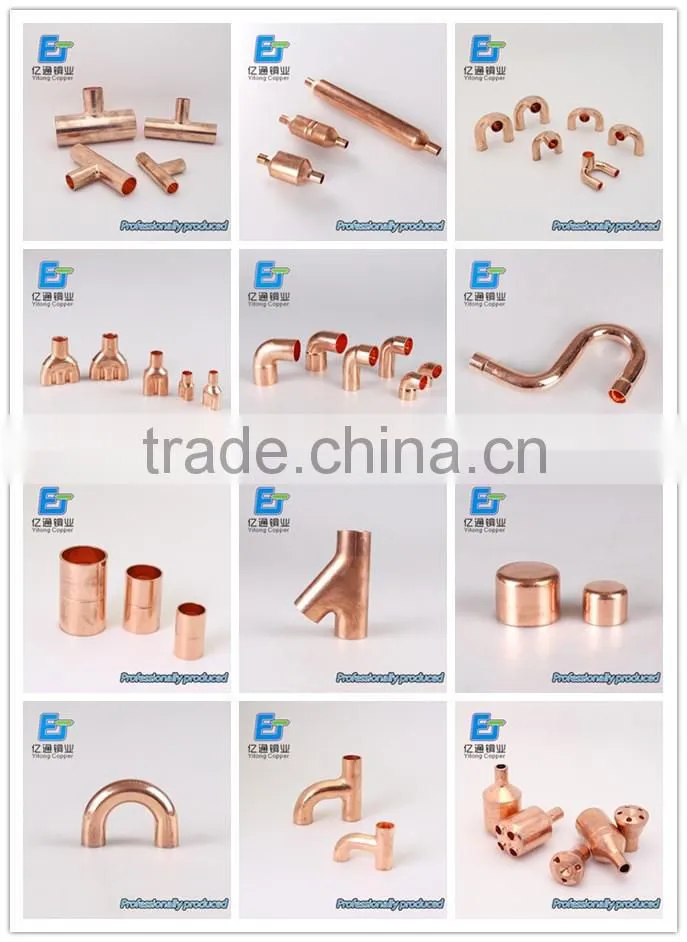 cheap goods from china different types copper pipe flared bend fittings