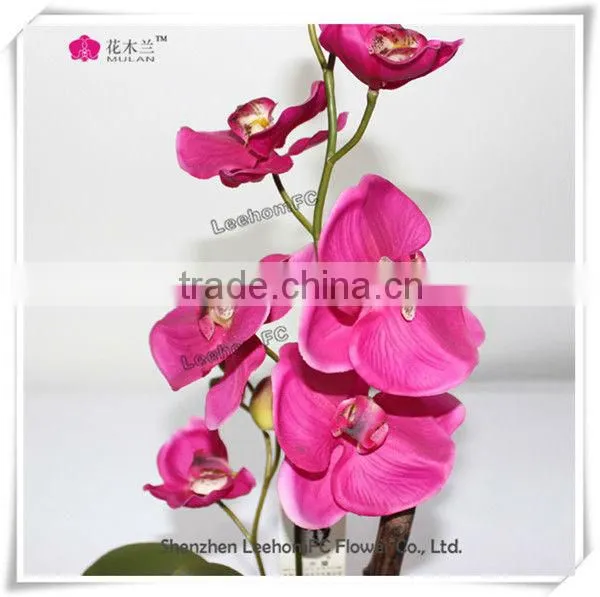 Real Touch Phalaenopsis Orchids Pink Table Flower Centerpieces