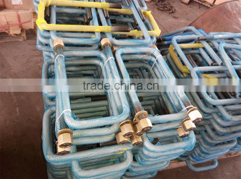 grade 10.9 high strength U shaped bolt for heavy mining machine