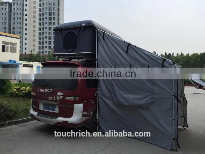 Roof top tent with change room