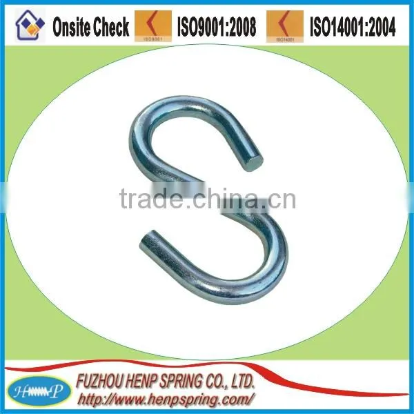 Hot sell s-shaped type spring hook s shaped