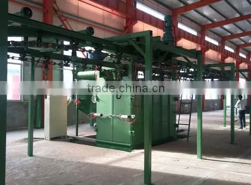 Precision casting machinery steel cylinder shot blaster