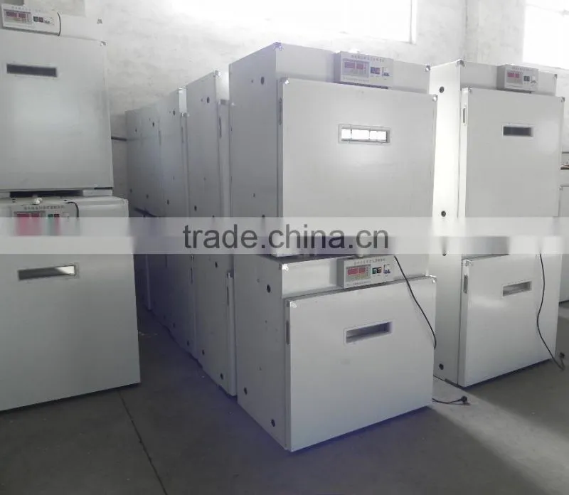 High hatching rate 440 chicken eggs fully automatic incubator with CE supported
