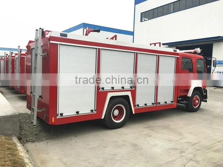 High quality for export 8000L water tank fire fighting truck